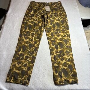 EVERLANE The Camo Cargo Pant Fennel Seed Camo Organic Cotton‎ Mens Size 30